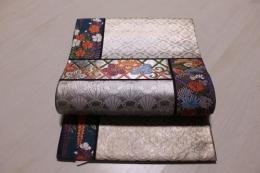 リサイクル/ 落陽・唐織りの小袖能衣裂の袋帯
