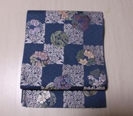 リサイクル/ 豪華な花づくしの唐織の袋帯