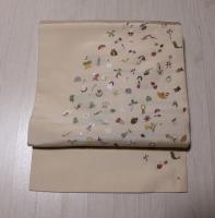 リサイクル/ 可愛物づくしの刺繍の名古屋帯　