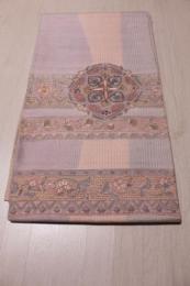 リサイクル/ 汕頭刺繍の紬の袋帯
